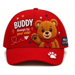 Buddy Kids Baseball Cap – Where Are All My Toys? – Red Edition