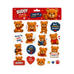 Buddy Premium Sticker Collection – Where Are All My Toys? – Red Edition