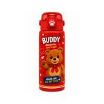 Buddy Kids Water Bottle – Where Are All My Toys? – Red Edition – 18 oz
