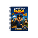 Conductor Clack Adventure Notebook – Where Are All My Toys?