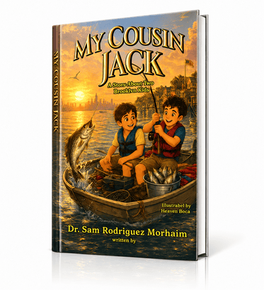 My Cousin Jack children's book cover.
