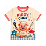 Piggy Cook Adventure T-Shirt – Where Are All My Toys?