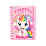 Pippy Spiral Notebook – Where Are All My Toys?