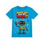 Pixel Character T-Shirt – Where Are All My Toys?