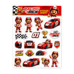 Racing Rick Sticker Sheet – Where Are All My Toys?